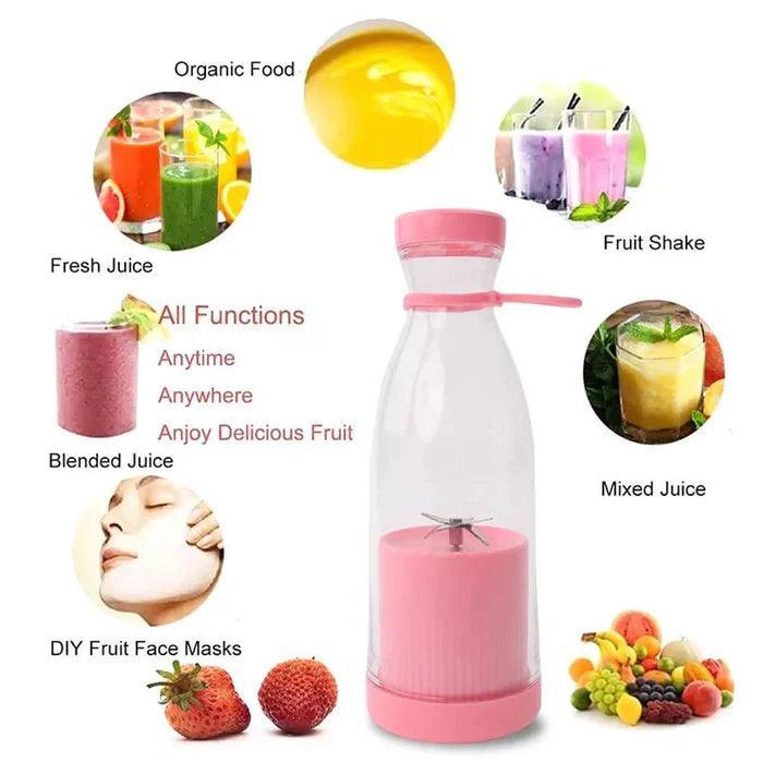 Mini Portable Blender Electric Fruit Juicer Mixers Extractors Multifunction Juice Maker Machine Blenders Smoothies Mixer - Vibe Pk