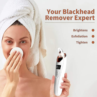 Electric Suction Blackhead Instrument Home Beauty Instrument Blackhead Pore Cleaning (rechargable) - Vibe Pk