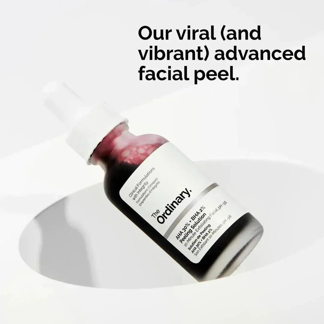 The Ordinary Aha 30% + Bha 2% Peeling Solution 30ml - Vibe Pk