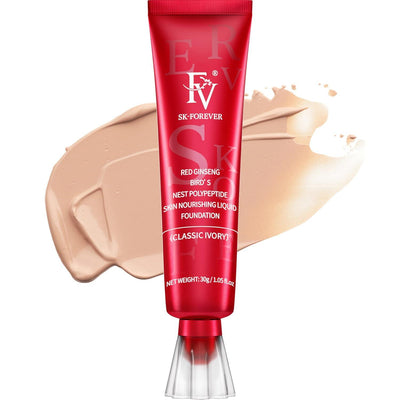 FV Matte Finish Liquid Foundation, Waterproof, Lightweight Ivory Foundation. - Vibe Pk