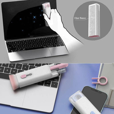 New Headset 7 In 1 Kit Scalable Keyboard Cleaner Brush Earphone Cleaning Pen Cleaner - Vibe Pk