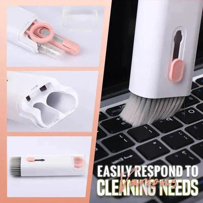 New Headset 7 In 1 Kit Scalable Keyboard Cleaner Brush Earphone Cleaning Pen Cleaner - Vibe Pk