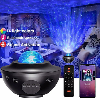 Galaxy Projector Nightlight - Vibe Pk