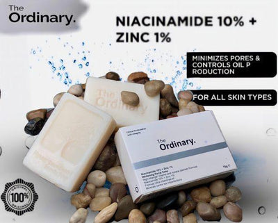 The Ordinary Dealof 3 (NIACINAMIDE 10% + ZINC 1%:SERUM, NIACINAMIDE 10% + ZINC 1% SOAP, MULTI-PEPTIDE HAIR SERUM) - Vibe Pk