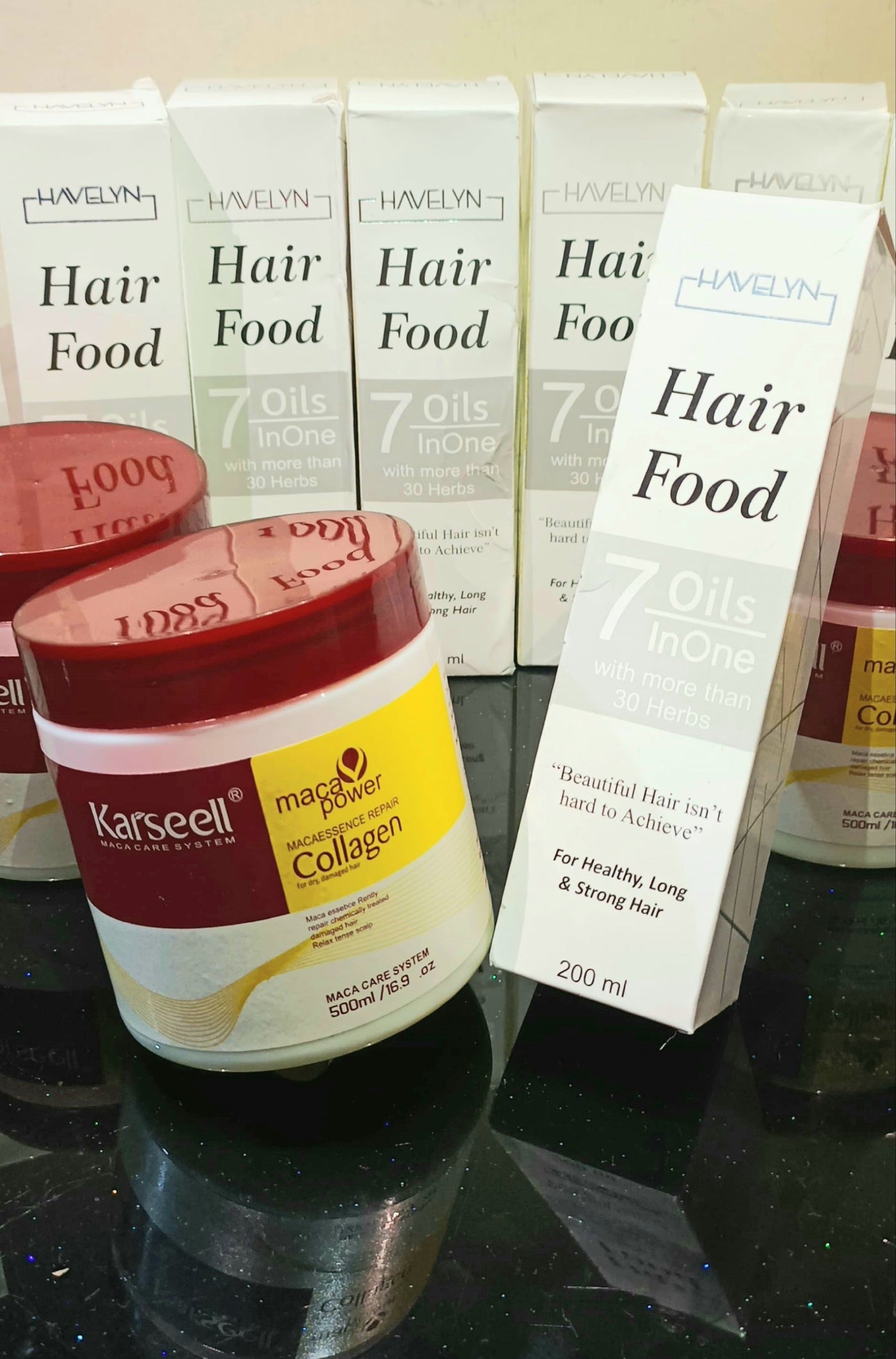 Buy 1 Get 1 Free / Buy Karseell Hair Mask Get Havelyn 7 in 1 Hair Food Oil Free - Pk Hubs