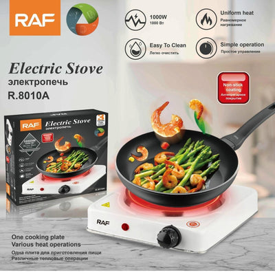 Electric Stove (Electric CHULA) Portable Hot Plate - Single Burner 1000 Watts - Vibe Pk