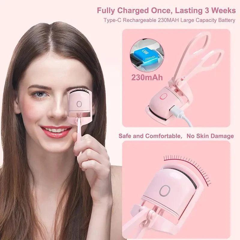 Electric Heated Eyelash Curler - Vibe Pk