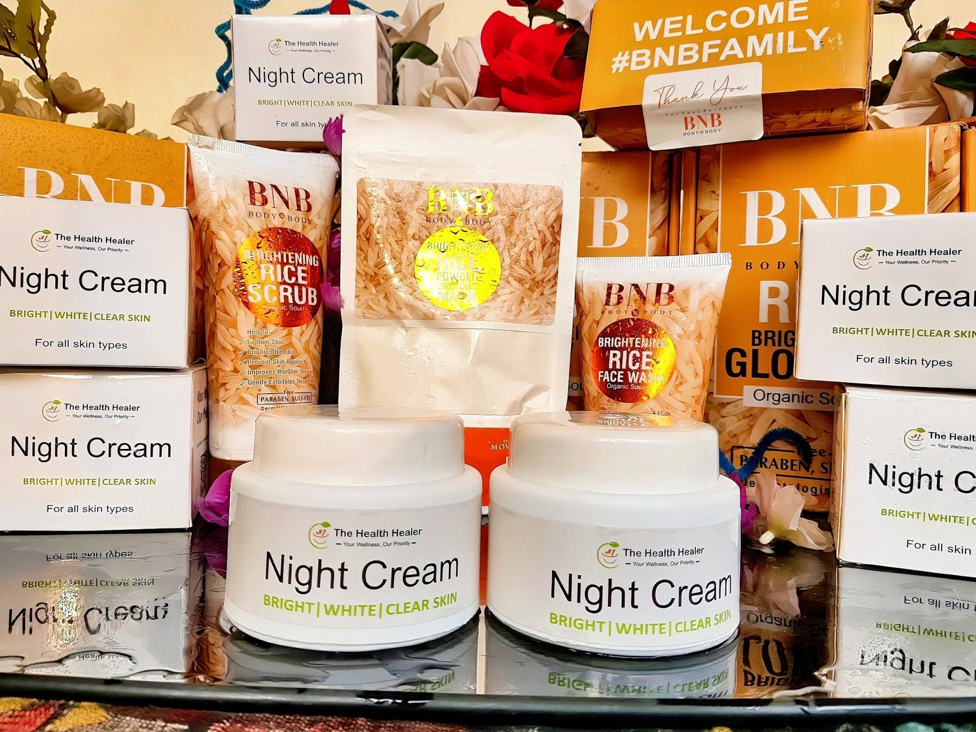 Deal of BnB Whinting Rice Kit & Night Cream - Pk Hubs