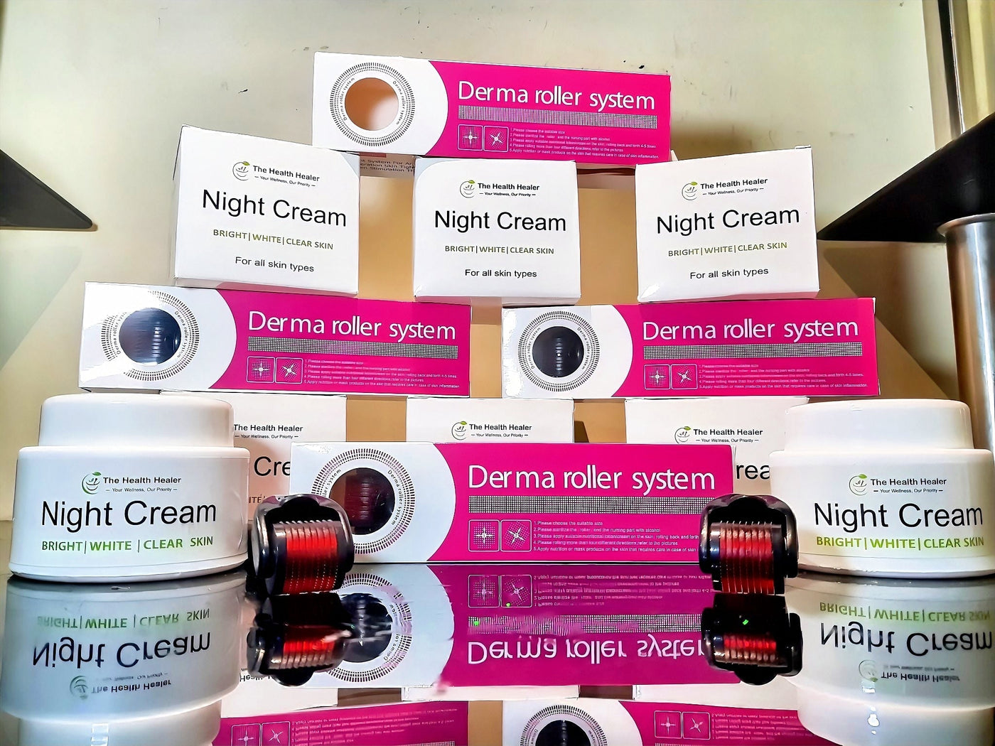 Buy Night Cream Get Derma Roller Free / Buy 1 Get 1 Free - Pk Hubs