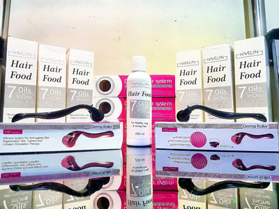 Buy Havelyn 7 in 1 Hair Food Oil Get Derma Roller Free / Buy 1 Get 1 Free - Pk Hubs